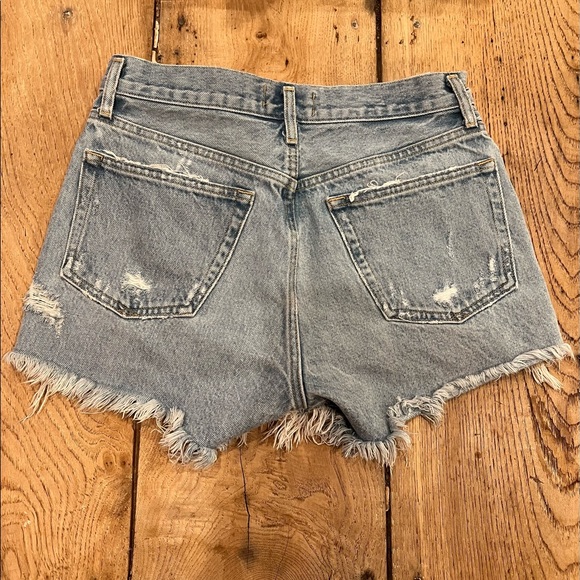 AGolde Parker Denim Shorts - Picture 3 of 6